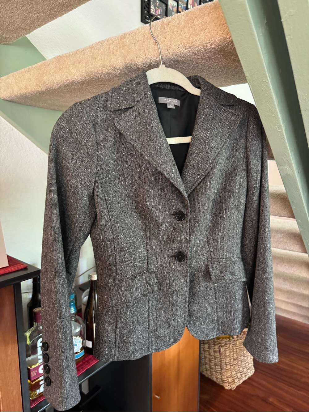 Ann Taylor gray pantsuit - Picture 2 of 5